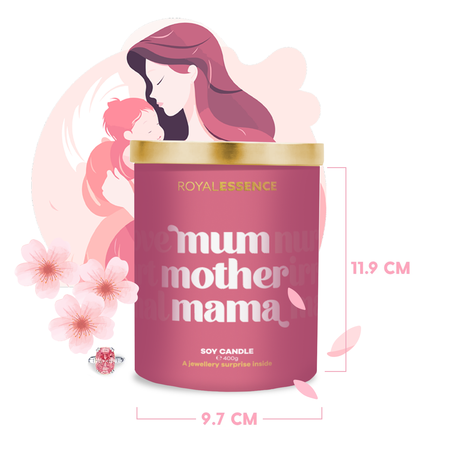 Mum Mother Mama (Candle)