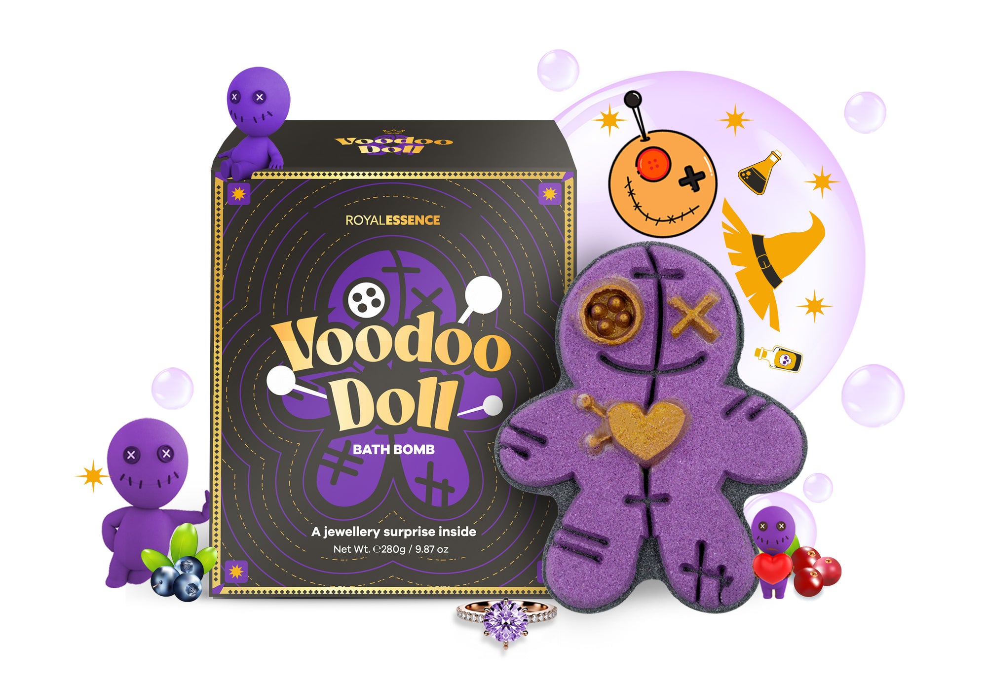 Voodoo Doll (Bath Bomb)