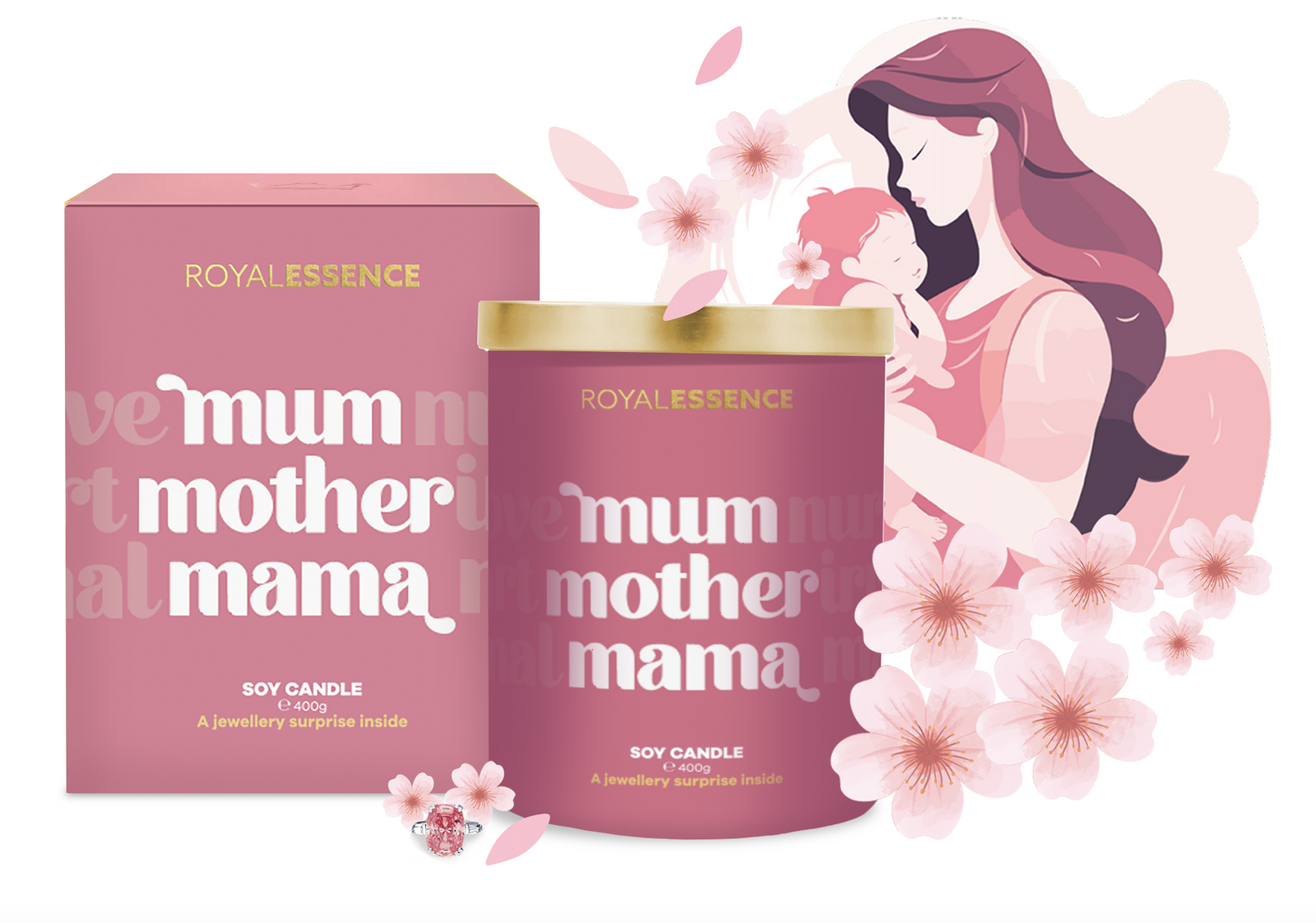 Mum Mother Mama (Candle)