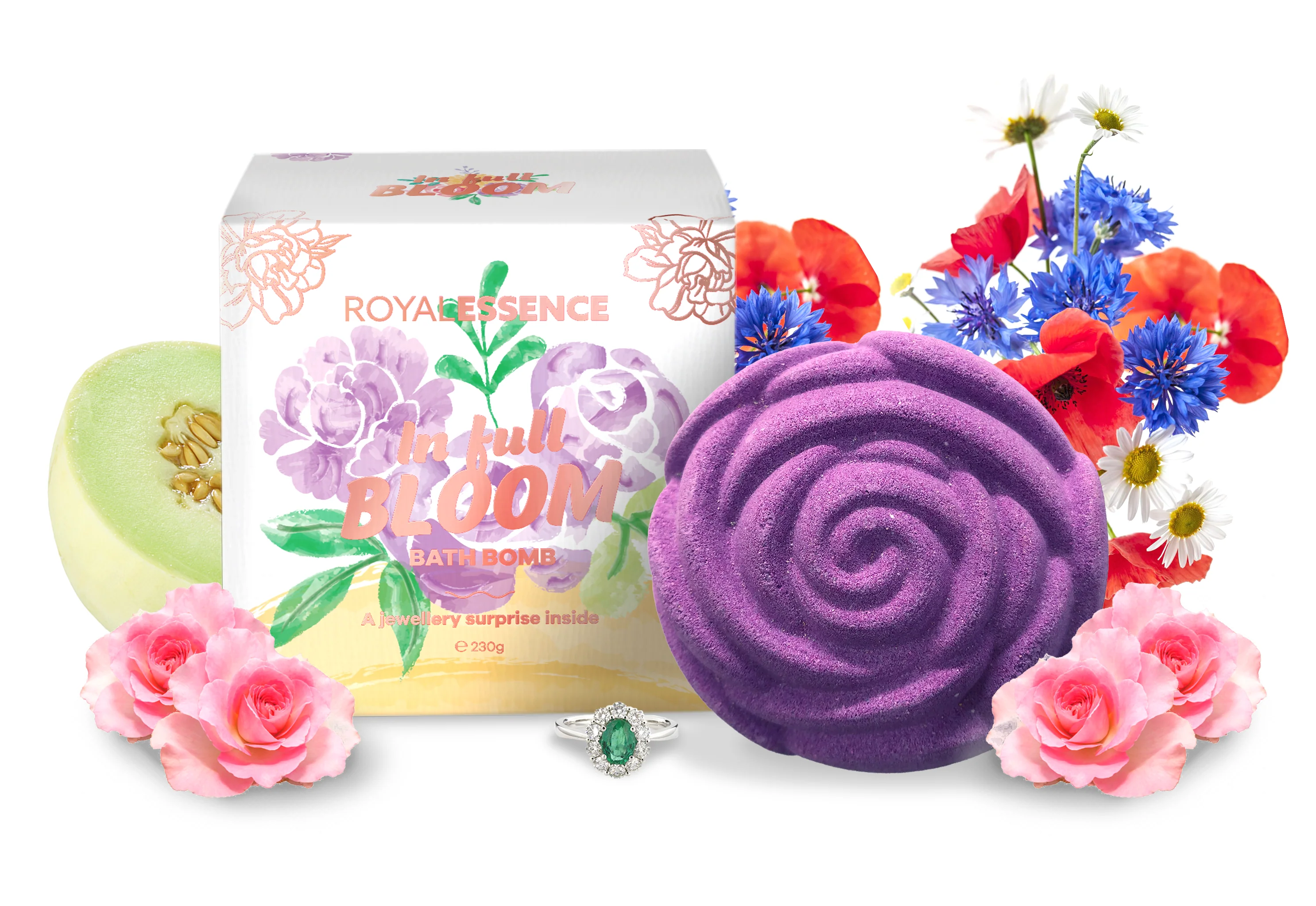 Rose bath bomb deals