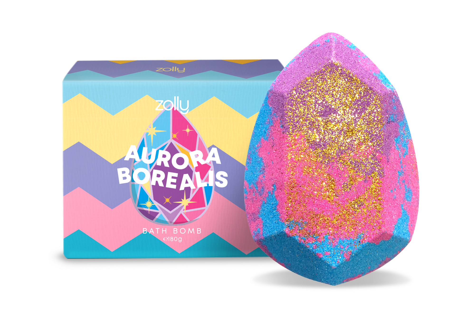 Aurora Borealis Bath Bomb - 180g