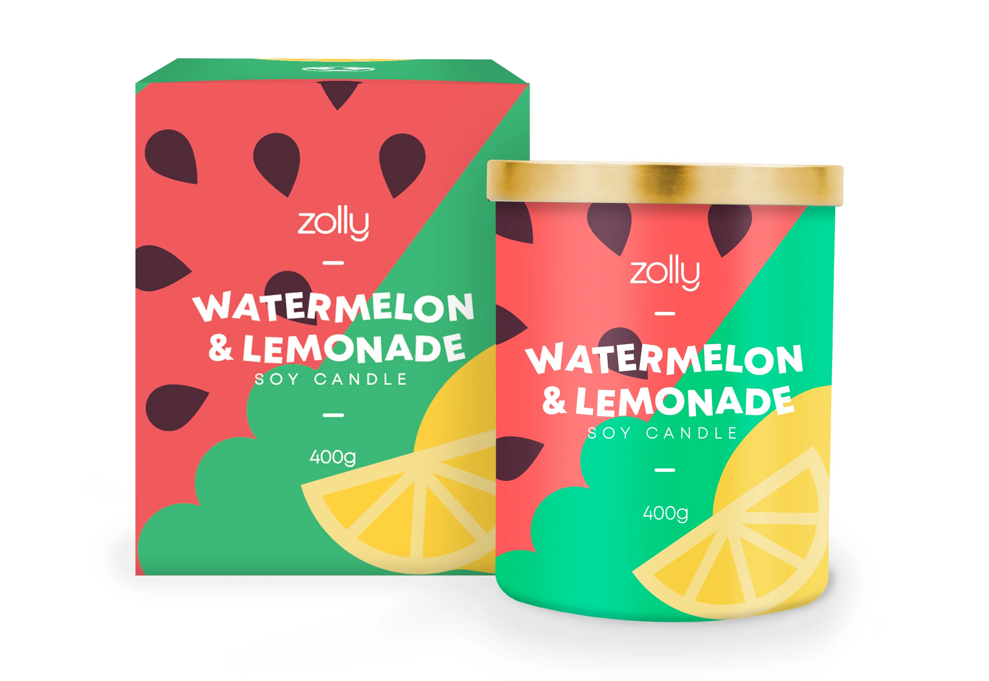 Watermelon & Lemonade Candle 400g