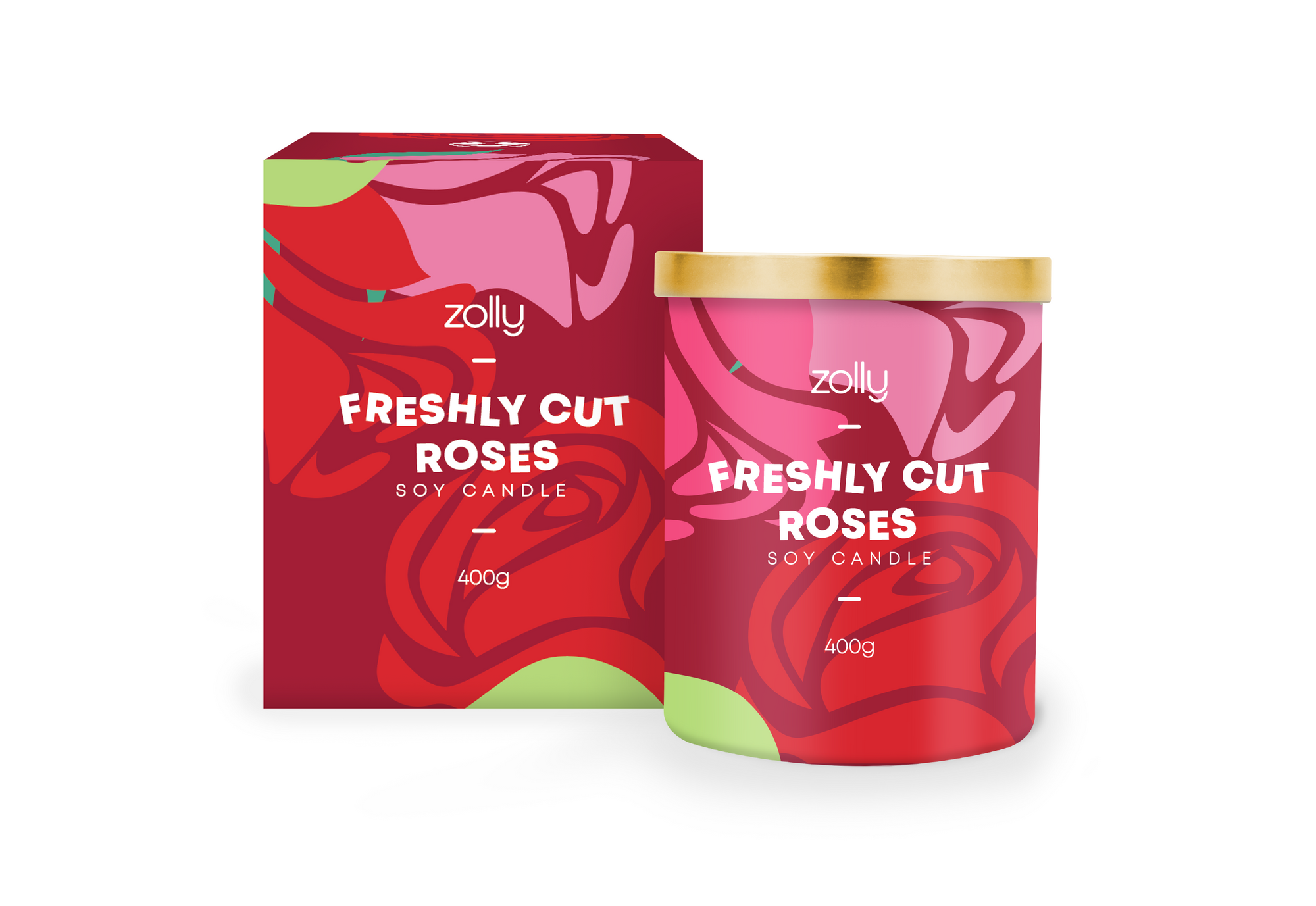 Freshly Cut Roses Candle 400g