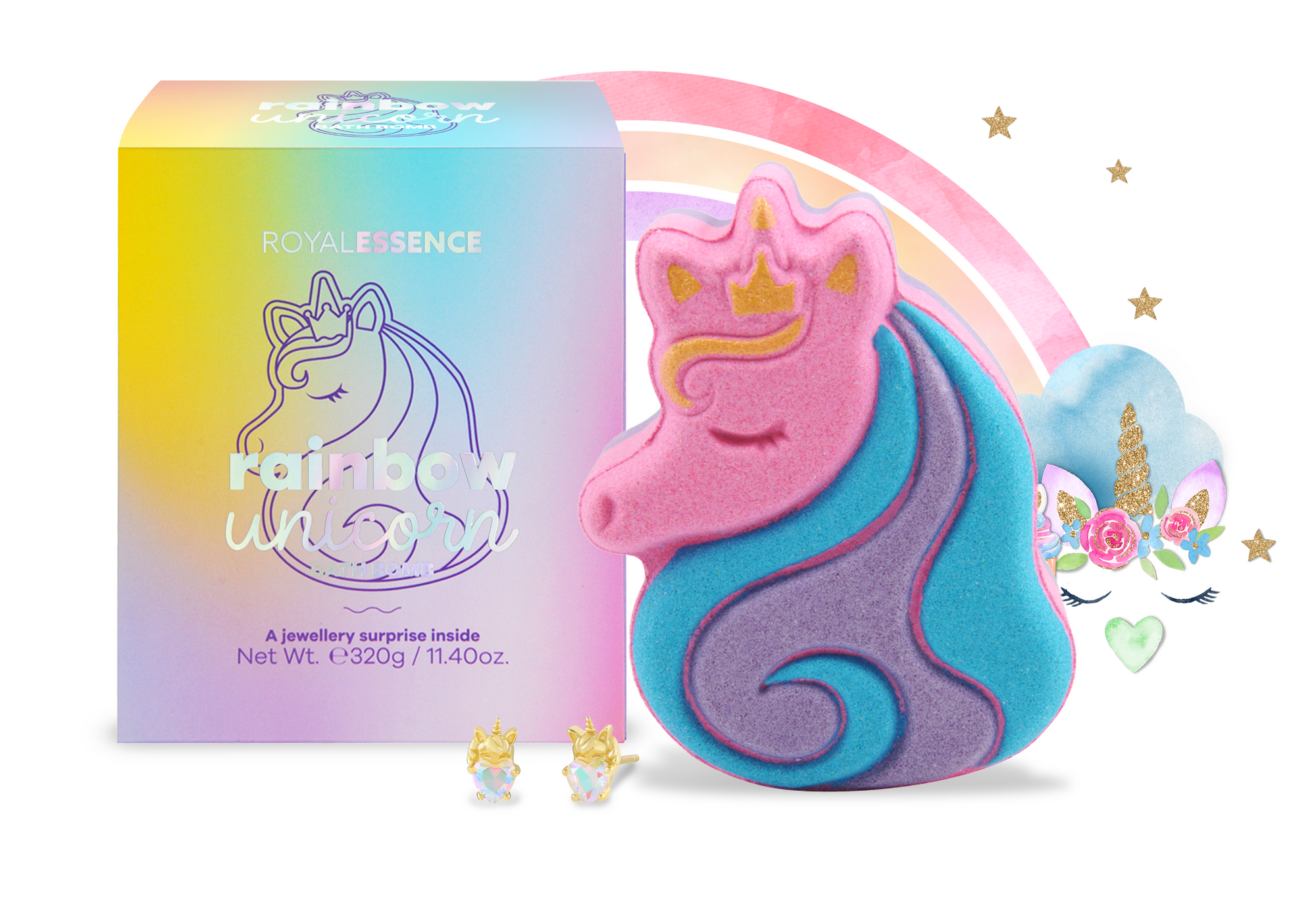 Rainbow Unicorn (Bath Bomb)